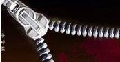 a sliver metal zipper